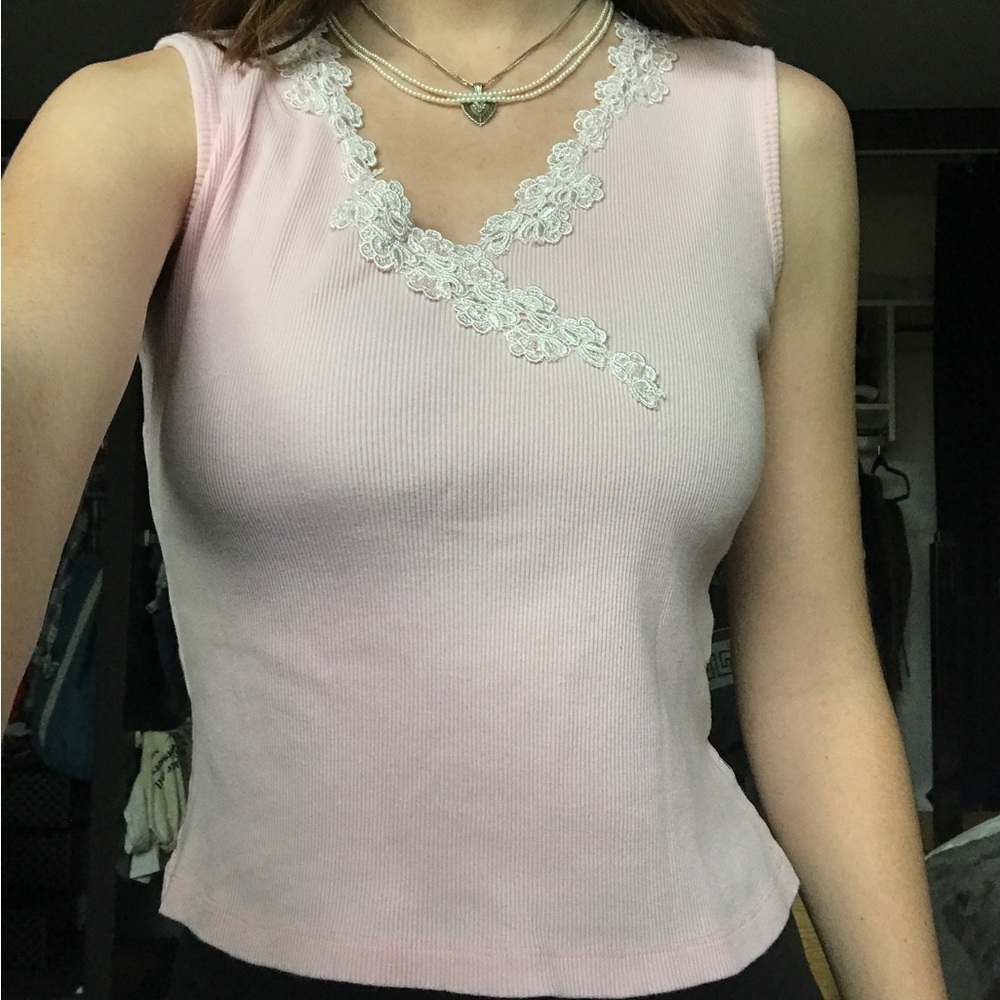 ☆︎ Y2K pink fairy top ☆︎
